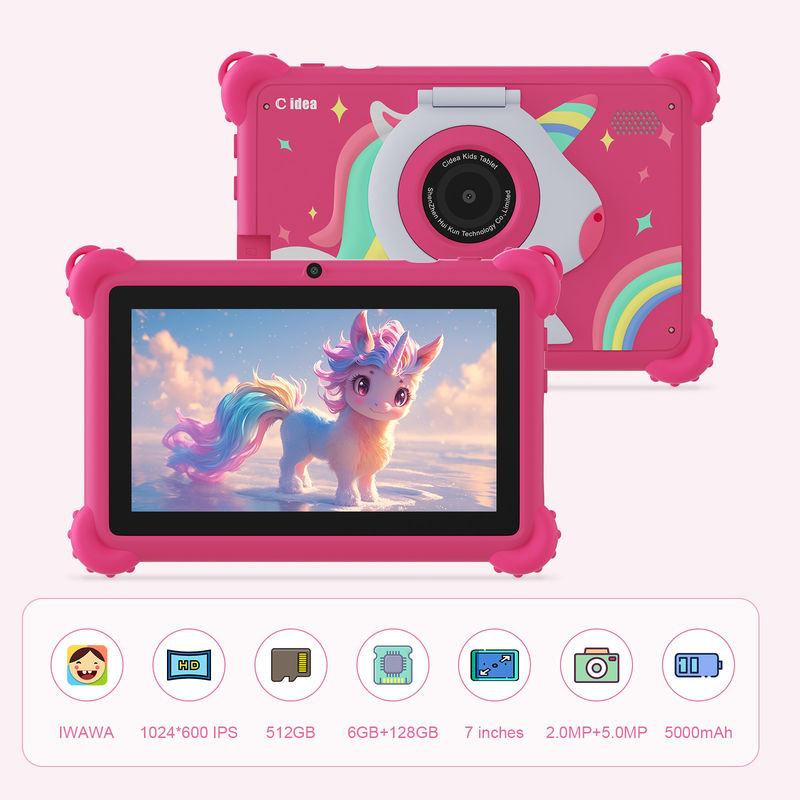 C Idea 7 Inch Android Smart Tablet PC Untuk Anak dengan Expand 512GB anak-anak APP CM88