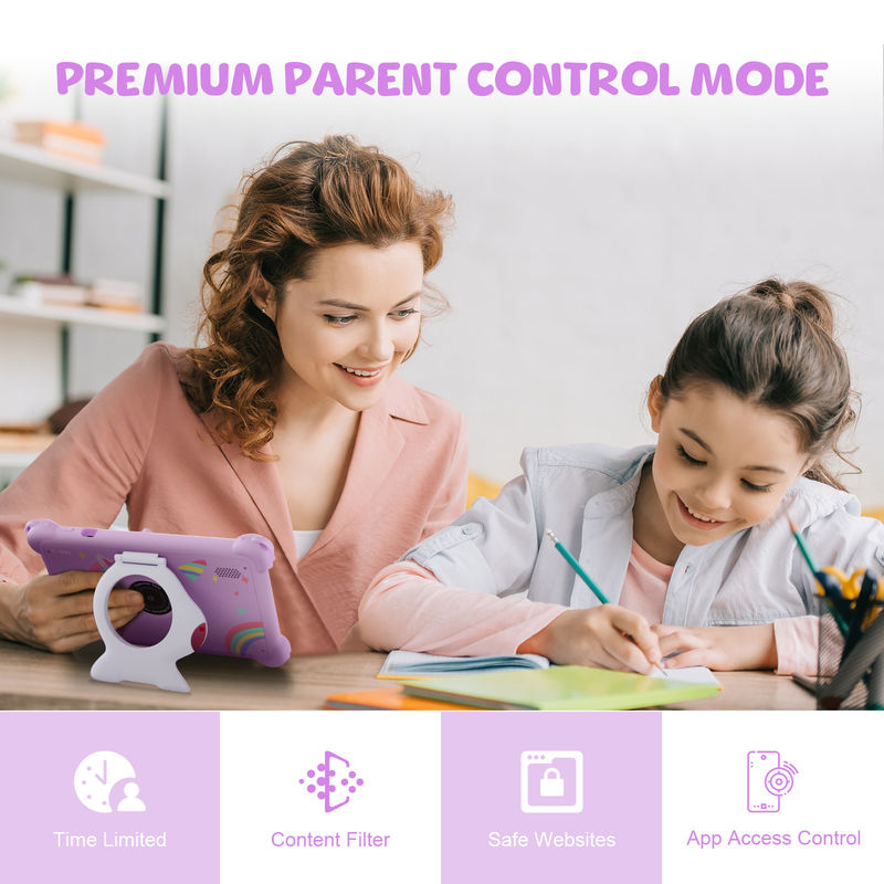 C Idea 7 Inch Kids Tablet Usia 3-7 Dual Kamera IPS layar pendidikan kidspad Dengan Parental Control CM88