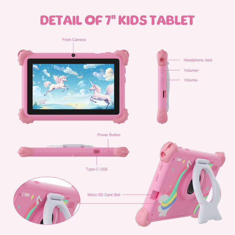 C idea Advanced 2024 Kids Tablet Android 12 Performance dan Kid Friendly Design CM88