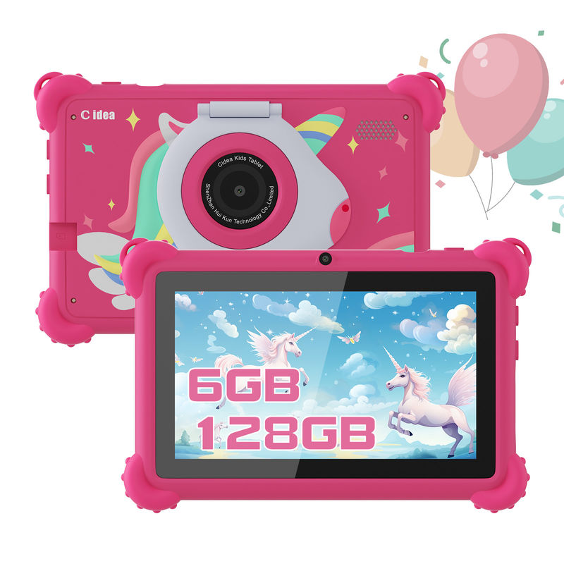 C idea 2024 Kids Learning Tablet Bright HD Screen dan Aplikasi Pendidikan Termasuk CM88