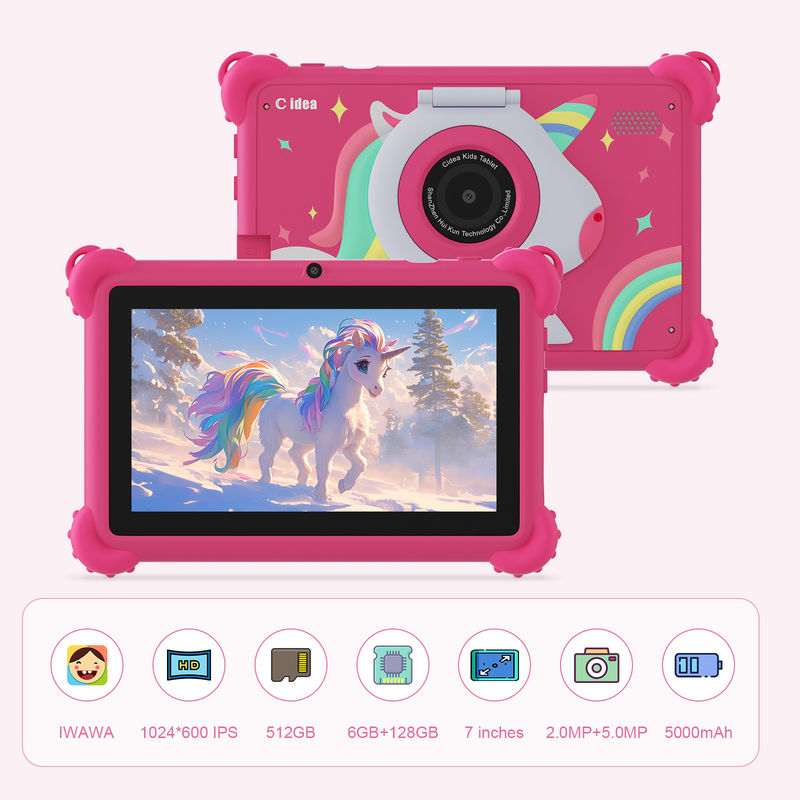 C idea 2024 Kids Learning Tablet Expandable Storage and Educational Content Siap CM88