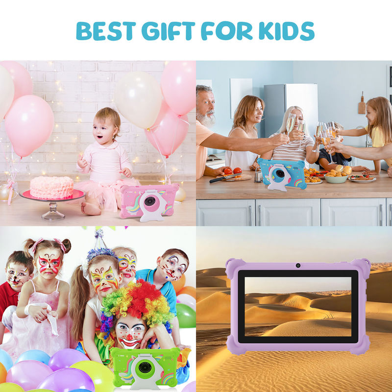 C idea 2024 Kids Learning Tablet Bright Display Protective Case dan Android 12 Performance CM88