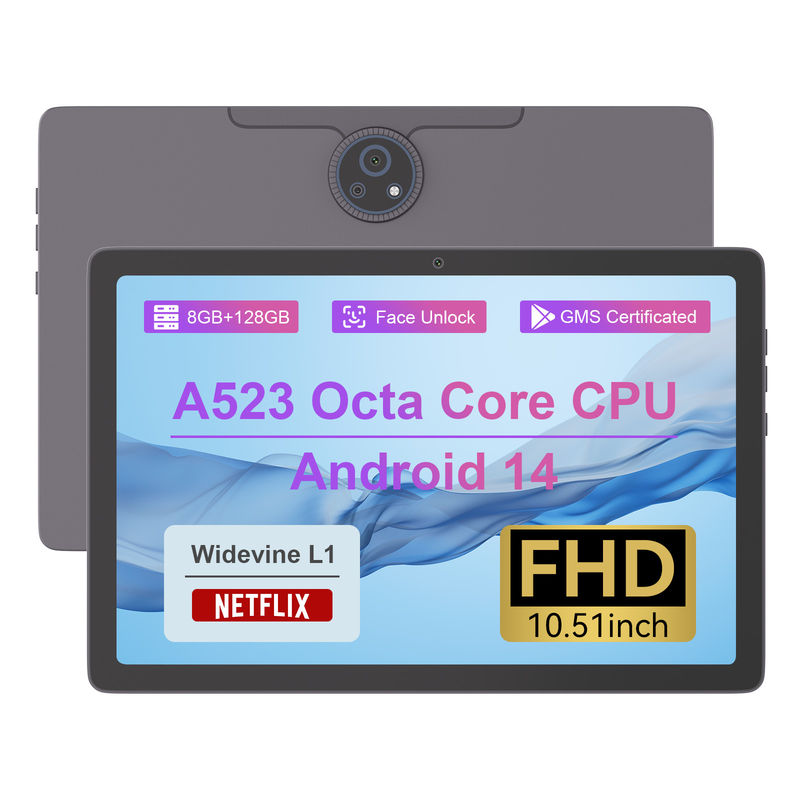 C Idea Android 14 FHD Screen Tablet 8+128GB 11 Inch Tablet PC Untuk Dewasa Remaja P1300