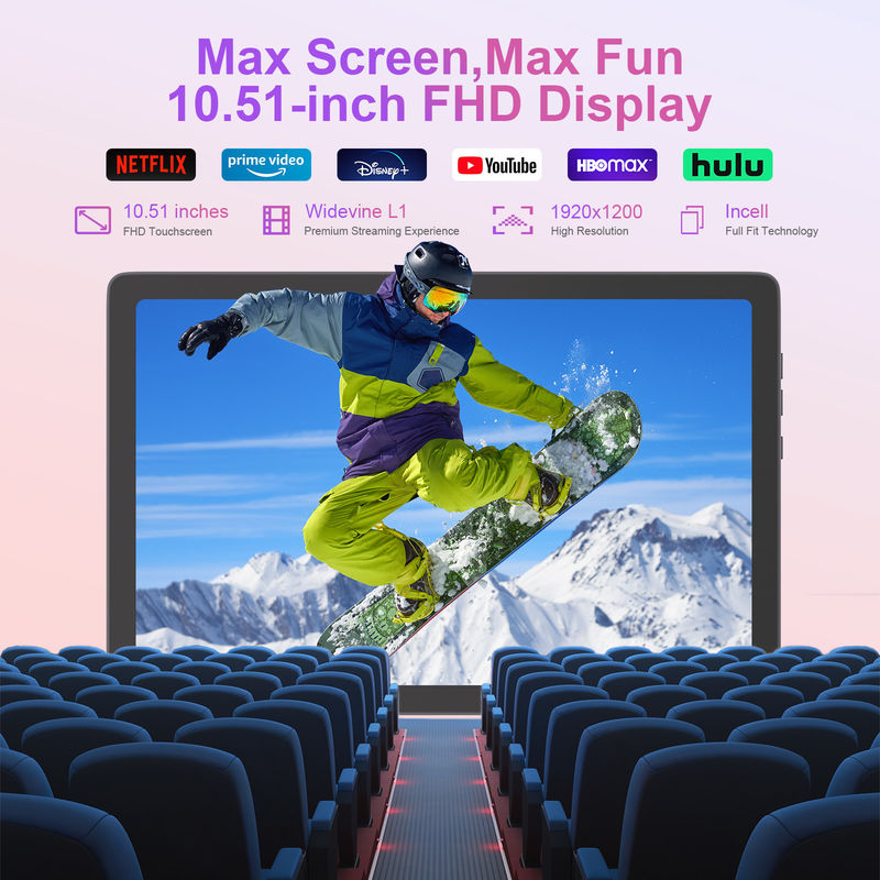C Idea Android 14 FHD Screen Tablet 8+128GB 11 Inch Tablet PC Untuk Dewasa Remaja P1300