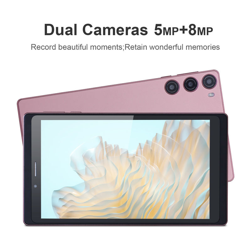 C Idea Android 12 Tablet 6GB RAM 128GB ROM Dengan SIM 7 Inch Tablet PC Untuk Siswa CM525 Pink