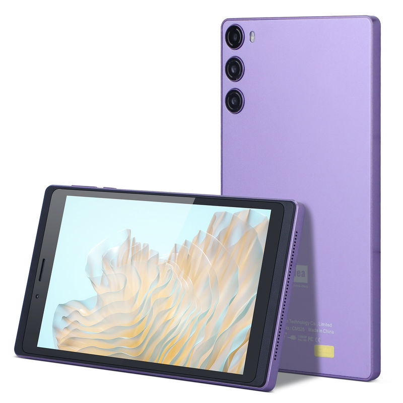 C Idea Portable 7 Inch Smart Tablet Pc With Sim 6GB 128GB Pendidikan Untuk Sekolah CM525 ((Purple)