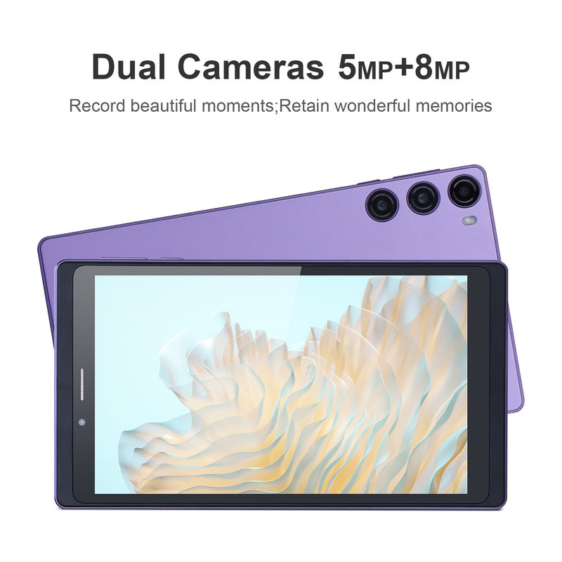 C Idea Portable 7 Inch Smart Tablet Pc With Sim 6GB 128GB Pendidikan Untuk Sekolah CM525 ((Purple)