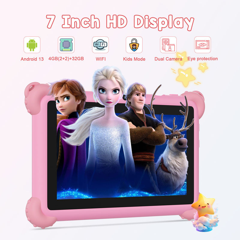 C Idea Android 13 Kids Tablet 4 ((2+2) + 32GB Tablet Pendidikan Untuk Siswa CM91