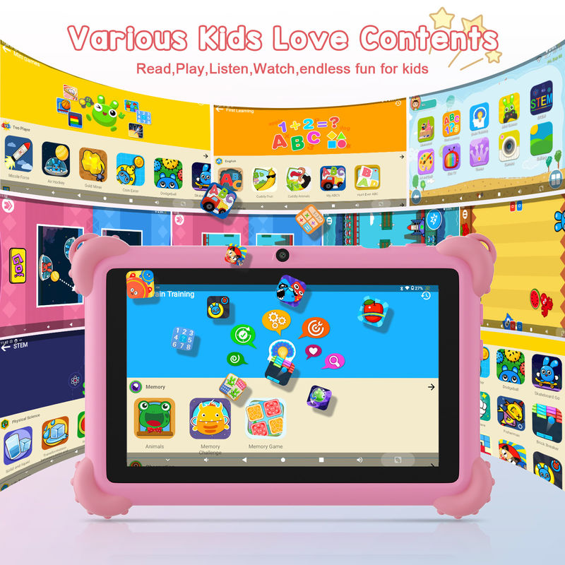 C Idea Android 13 Kids Tablet 4 ((2+2) + 32GB Tablet Pendidikan Untuk Siswa CM91