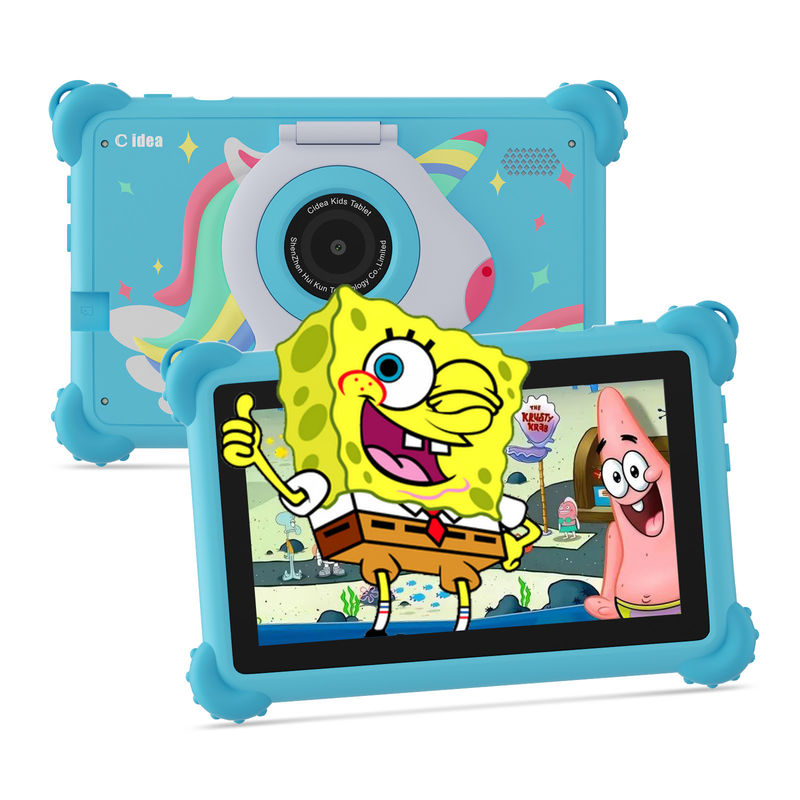 C Idea Android 13 Kids Tablet 4 ((2+2) + 32GB Pra-diinstal IWAWA Tablet Pendidikan Untuk Siswa CM91