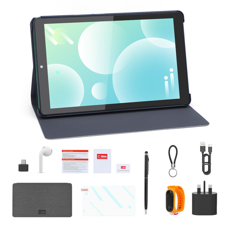 C Idea 9 Inch Tablet Pendidikan 800x1280 IPS Tablet Layar Sentuh Dengan Pen Stylus CM935 hijau