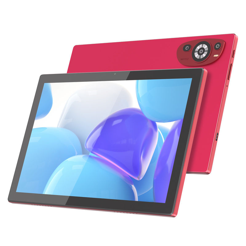 C Idea 10.1 Inch Android 14 Smart Tablet Pc Dengan Dukungan Sim Untuk Remaja CM8200Plus merah