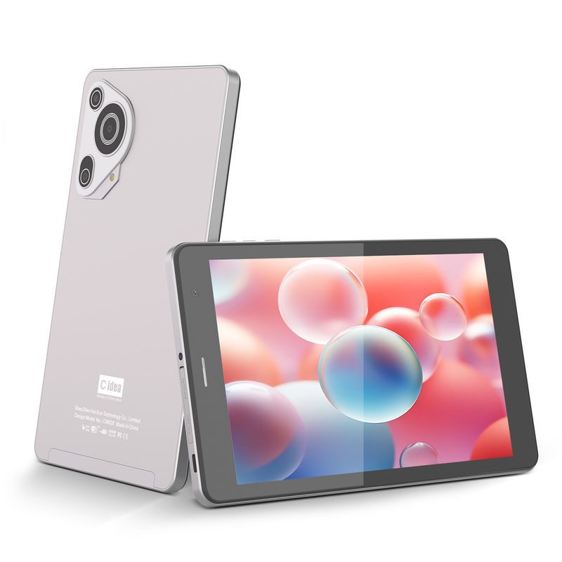 C Idea ODM 8 Inch 512GB baterai panjang Dual Camera Octa-Core Processor Android Tablet Pc Dengan Kasus Untuk Siswa CM828 Perak