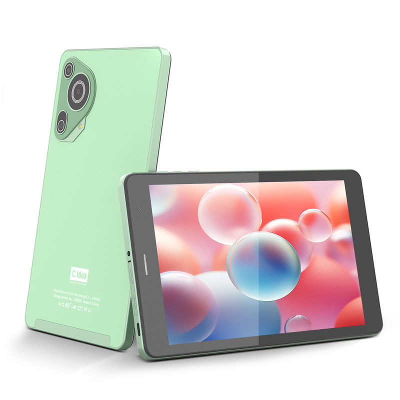 C Idea Wholesale Tablet 8 Inch 800*1280HD IPS Dual Camera Android Tablet Pc Dengan Sim Untuk Belajar CM828 Hijau