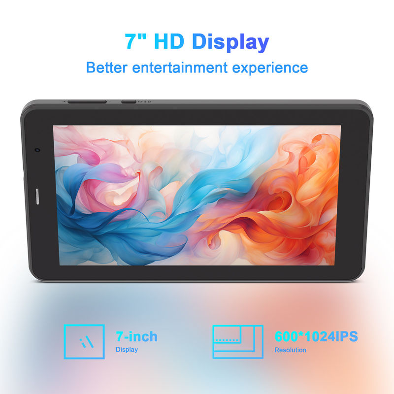 C Idea 7 Inch Tab, 8GB RAM, 512GB Storage, Slot SIM, Android 13 Tablet PC untuk Siswa   CM518pro hitam