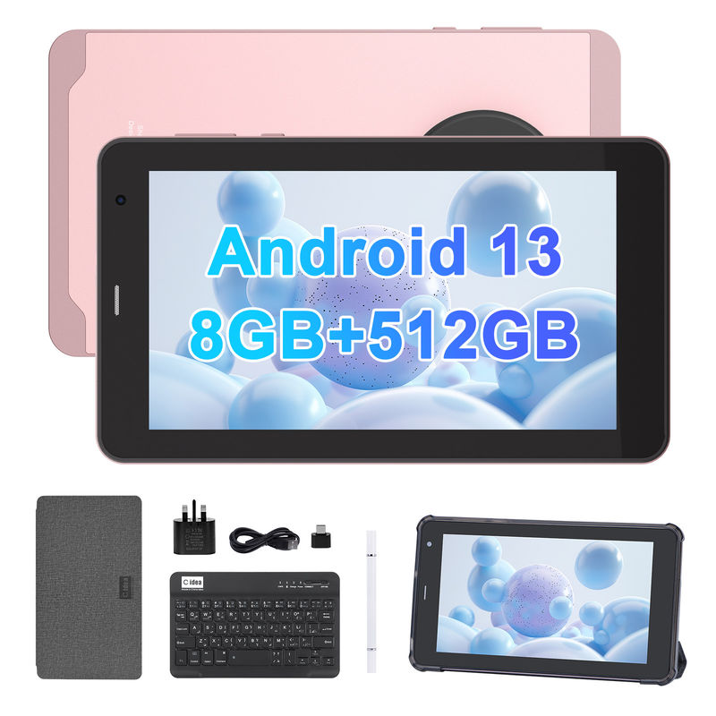 C Idea 7 Inch Android Tab, 8+512GB, Quad Core, Tablet Pendidikan Sempurna Untuk Siswa  CM518pro Pink
