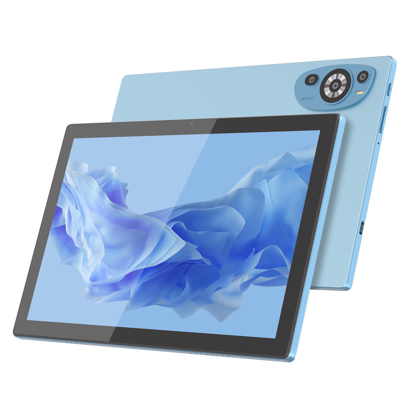 C Idea Android 14 layar sentuh 10,1 inci Tablet dengan Pen CM8200plus Biru