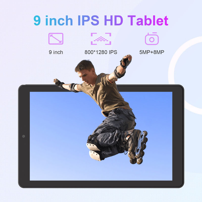 C Idea Android Tablet IPS Screen Smart Tablet PC Dengan Sim Untuk Siswa Pendidikan CM935 Hitam