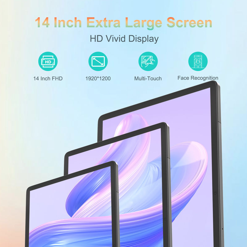 C Idea 14 Inch Tablet Storage Besar 1200*1920 FHD Screen Tablet Android PC CM14000 plus