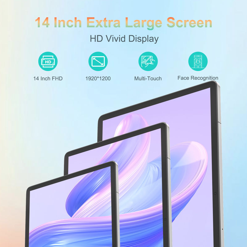 C Idea 14 Inch Tablet Baterai Panjang Tablet Pendidikan Untuk Siswa CM14000 Plus Grey