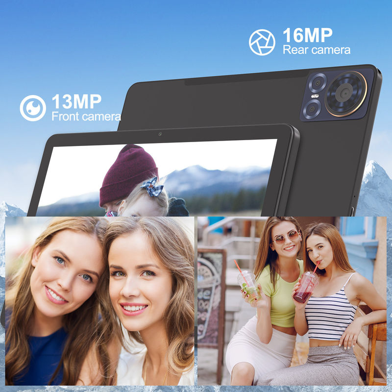 C Idea 10,1 Inci 5G Tablet Dengan Dukungan Sim Keyboard Pendidikan Android Tablet Pc M8300 Plus Hitam