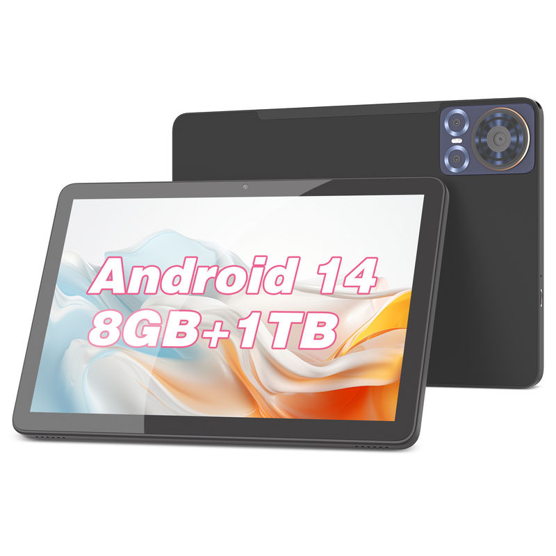 C Idea 10,1 Inci 5G Tablet Dengan Dukungan Sim Keyboard Pendidikan Android Tablet Pc M8300 Plus Hitam