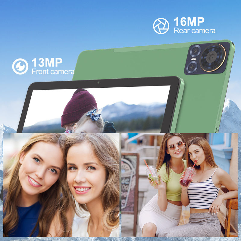 C Idea 10,1 Inci 5G Tablet Dengan SIM Android 14 Tablet Pc Untuk Pendidikan CM8300 Plus Hijau