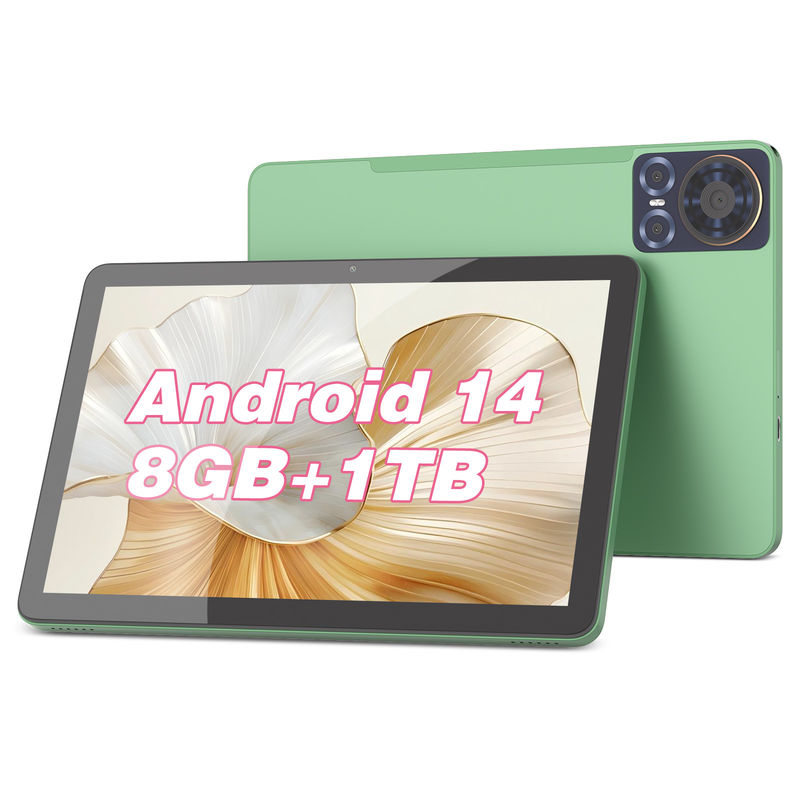 C Idea 10,1 Inci 5G Tablet Dengan MTK Quad Core Android 14 Tablet Pc Untuk Pendidikan CM8300 Plus Hijau