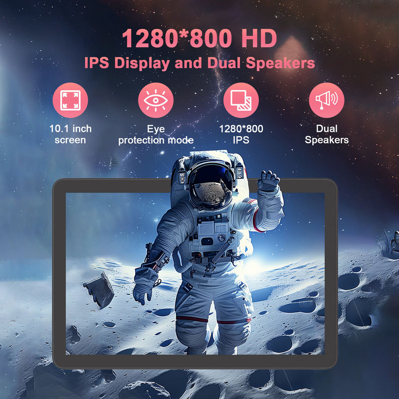 C Idea 10.1 Inch 5G LTE Tablet Dengan Slot Kartu Sim Layar Sentuh Tablet Pc M8300 Plus Hitam
