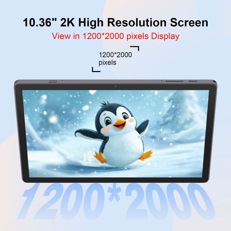 C Idea 10.36 Inch Tablet PC 2K Screen Tablet Android terbaru untuk siswa Cm10500 Plus Grey