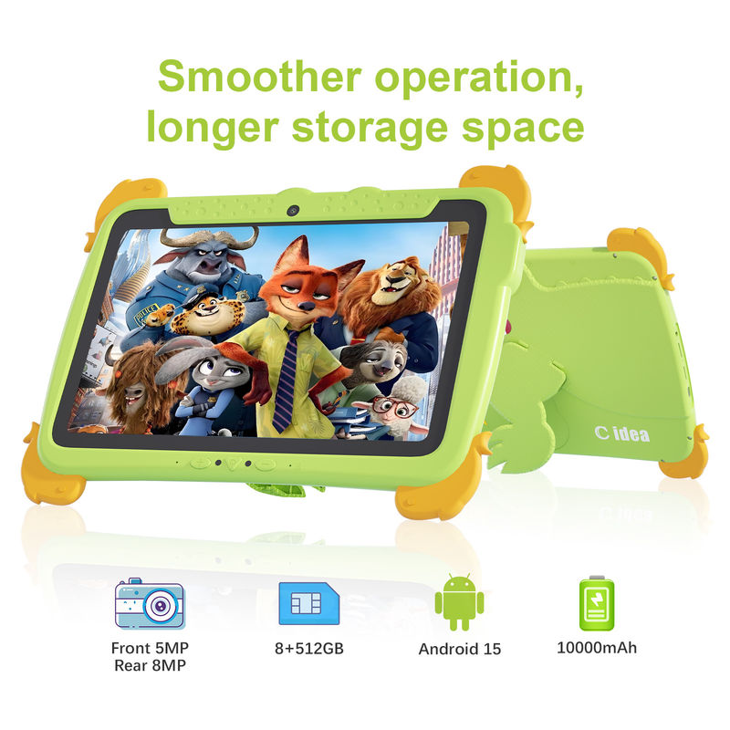 C Idea 10,1 inci Android Tablet 8GB RAM 512GB ROM Tablet Kidspad CM10000plus