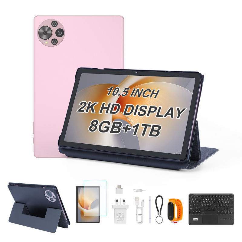 C Idea 10,5 Inci Android 14 Tablet Smart Pendidikan Untuk Siswa CM10500 Plus Pink
