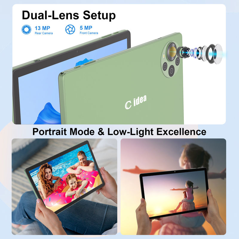C idea Tablet PC Android 14 10.36 Inci Tablet Pendidikan Untuk Siswa dengan Fungsionalitas Dual SIM