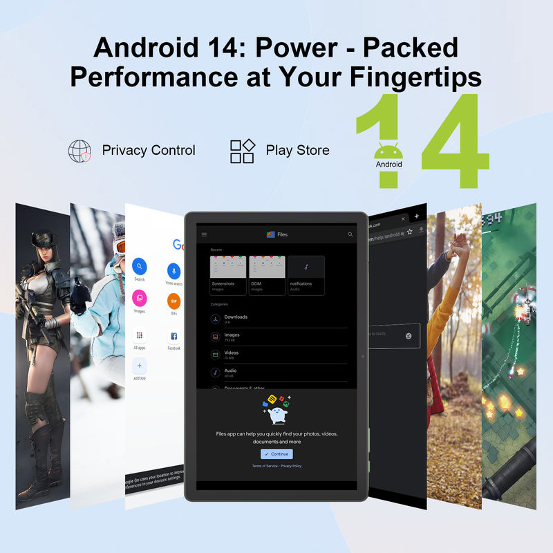 C idea Tablet PC Android 14 10.36 Inci Tablet Pendidikan Untuk Siswa dengan Fungsionalitas Dual SIM