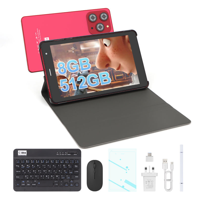 C idea MT6750 8-Core dan 8GB RAM 8 Inch Android Tablet PC dengan SIM untuk Pendidikan CM817Pro max