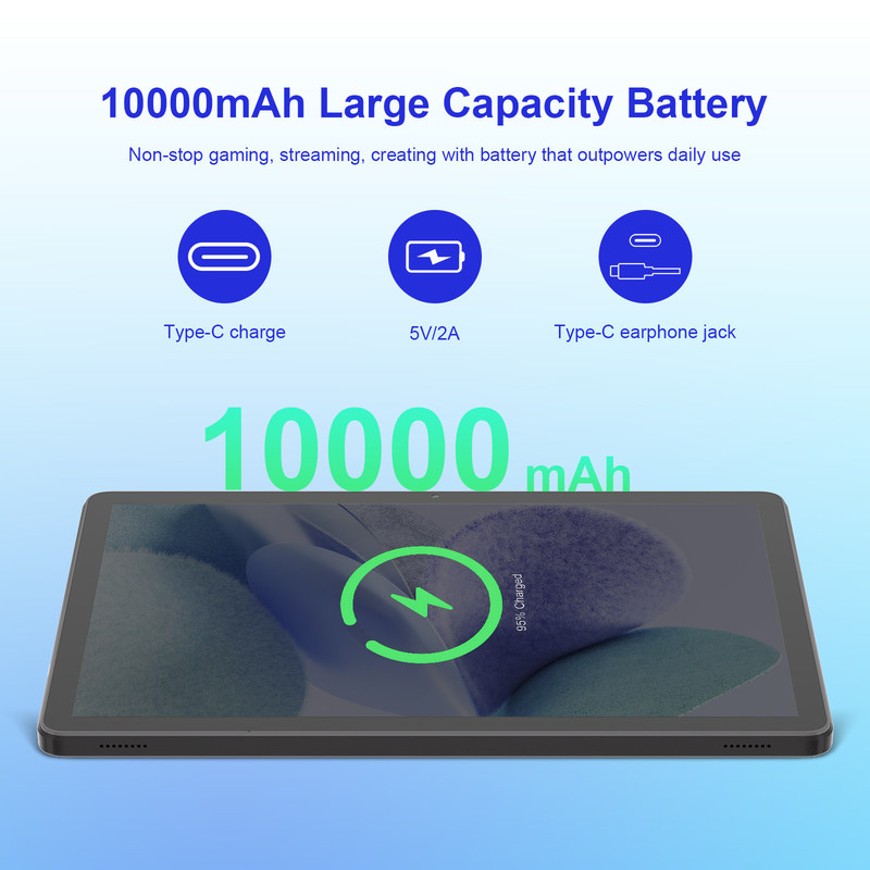 C idea 10,95-inci HD Screen Tablet Pendidikan Untuk Siswa Dengan Kinerja Kuat dan Umur Baterai Panjang