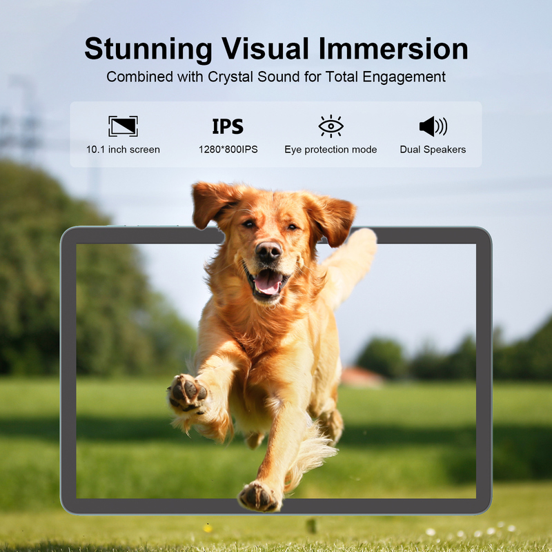 Tablet C Idea 10.1 Inci MTK CPU WIFI Android dengan Dukungan 2 SIM CM8800plus Biru