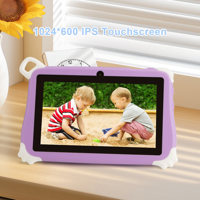 Tablet Anak C Idea Android 15 8+256GB Tablet Edukasi Kidspad dengan Aplikasi Ramah CM86 ungu