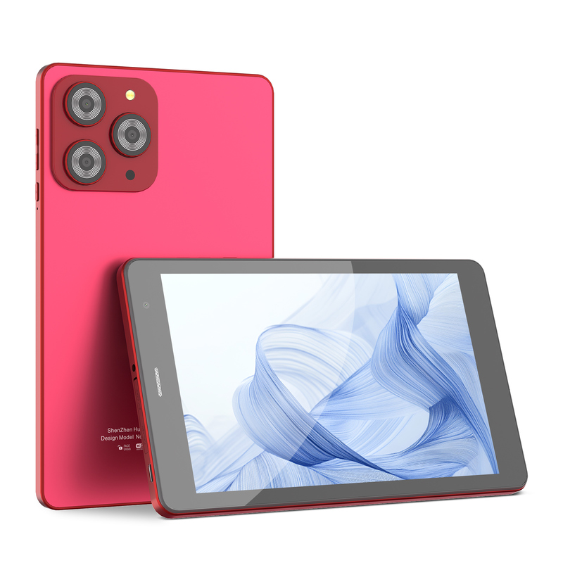 Tablet Wifi C idea 8 inci dengan Penyimpanan 8+512GB Prosesor Quad Core 800x1280 IPS Layar Sentuh merah CM817 Pro