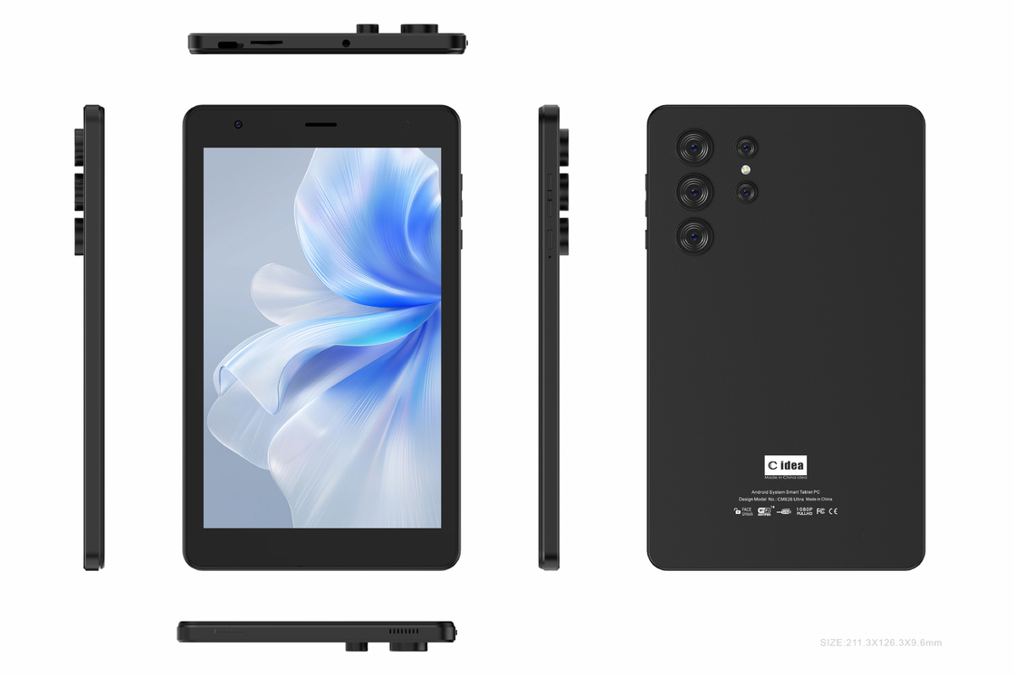 C idea Youth 8 Inch Tablet Android 13 dengan Blue Light Screen, WiFi, 32GB + 64GB, 800*1280 IPS incell CM826