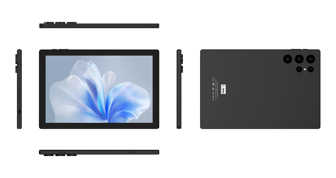 C idea Tablet PC Layar Sentuh WiFi Android 10.1 inci dengan Keyboard 5G CM8600plus