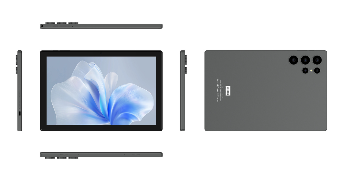 C idea Tablet PC Layar Sentuh WiFi Android 10.1 inci dengan Keyboard 5G CM8600plus