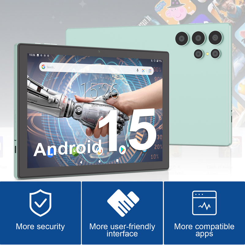 Tablet PC Layar Sentuh WiFi Android 10,1 inci C idea dengan Keyboard 5G LET CM8900plus