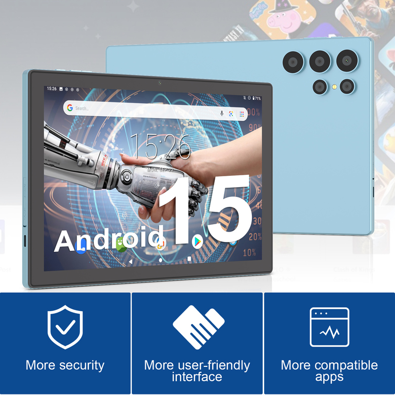 Tablet PC Layar Sentuh WiFi Android 10,1 inci C idea dengan Keyboard 5G LET CM8900plus
