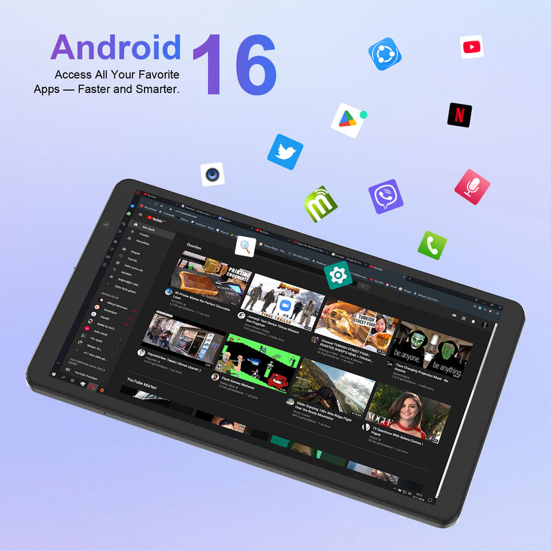 C idea 8 Inch Smart Tablet PC Dengan Keyboard 8GB RAM+512 ROM 800*1340 IPS incell Layar sentuh Hitam CM866