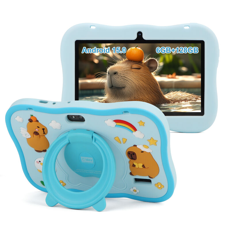 C idea Youth 7 Inch Tablet Android 15 dengan slot kartu tf, WiFi,6GB +128GB, 1024*600 IPS incell CM66