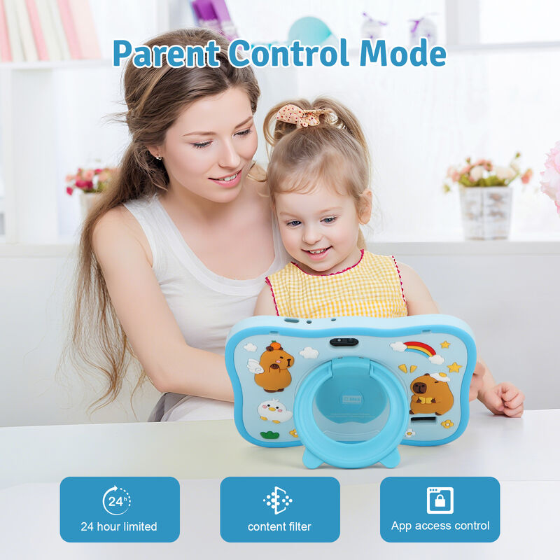 C idea Youth 7 Inch Tablet Android 15 dengan slot kartu tf, WiFi,6GB +128GB, 1024*600 IPS incell CM66