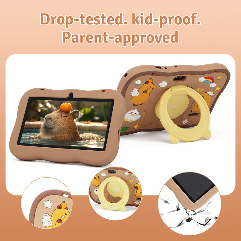 C idea Youth 7 Inch Tablet Android 15 dengan slot kartu tf, WiFi,6GB +128GB, 1024*600 IPS incell CM66