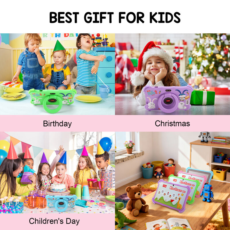 C idea Youth 7 Inch Tablet Android 16 with tf card slot, WiFi,8GB +256GB, 1024*600 CM89