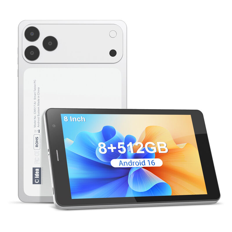 C idea 7 inci Tablet Wifi dengan Casing Penyimpanan 8+256GB Prosesor Quad Core Layar Sentuh IPS 600x1024 CM517 air